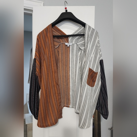 Fate Boho Over Shirt Button Down - Picture 2 of 4